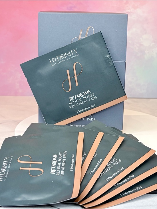 Hydrinity Other - Hydrinity RetaXome Retinal Boost Pads 20-Count + Bonuses
